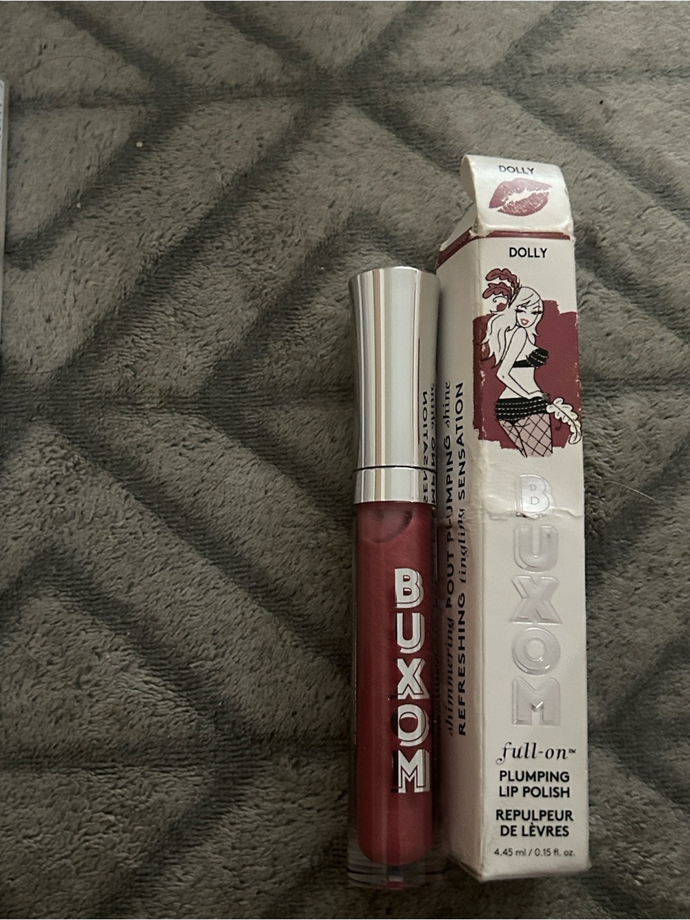 Buxom Full-On Plumping Lip Polish — Dolly Pink full size. New in box